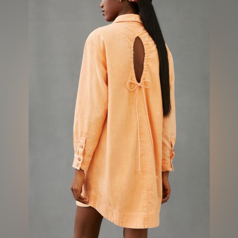 Anthropologie Pilcro Mini Shirt Dress - Picture 2 of 5